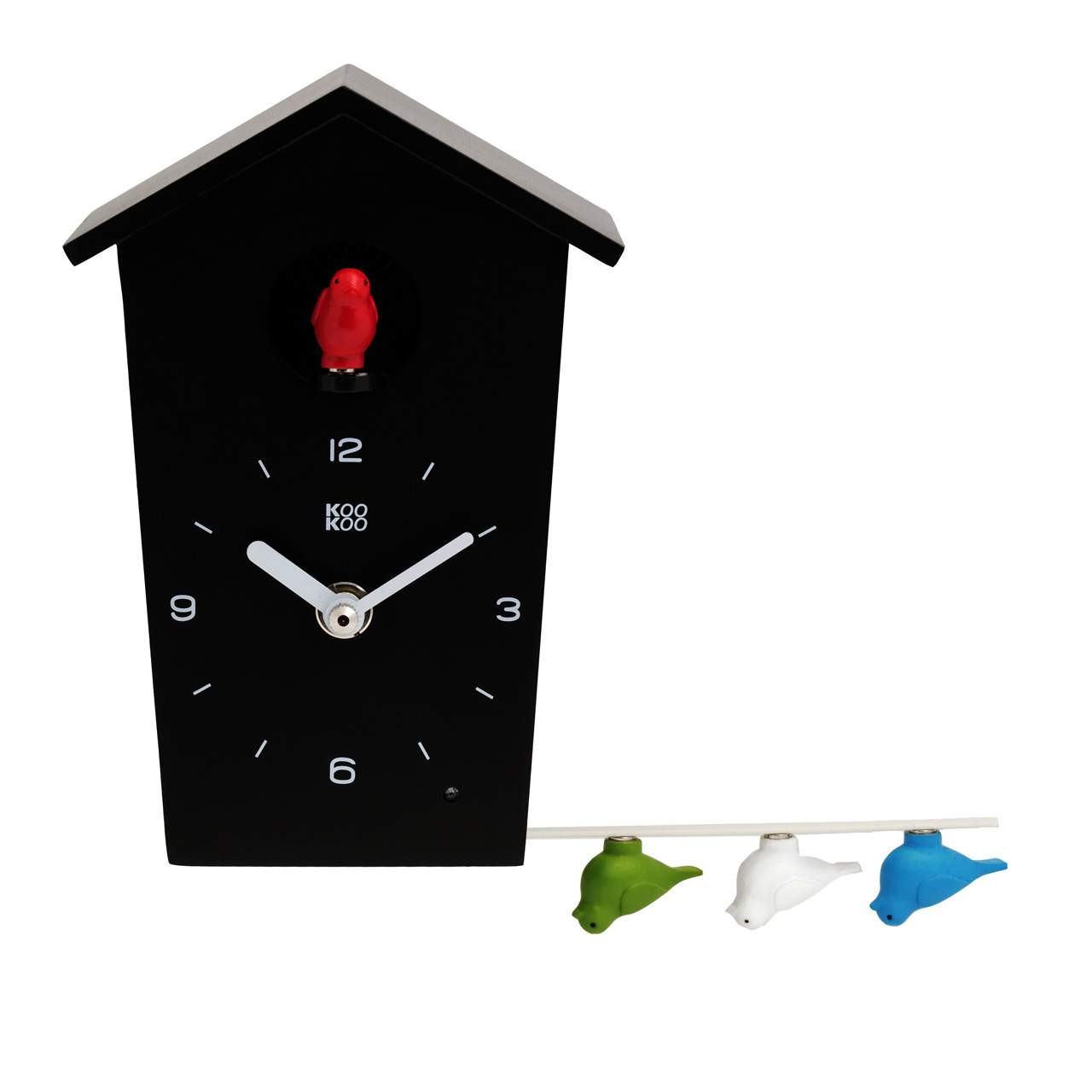Modern cuckoo clock KooKoo BirdHouse the design gift shop