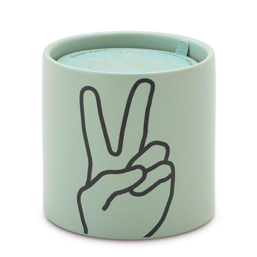 PADDYWAX Impressions Soy Candle PEACE Lavender & Thyme | the design gift shop