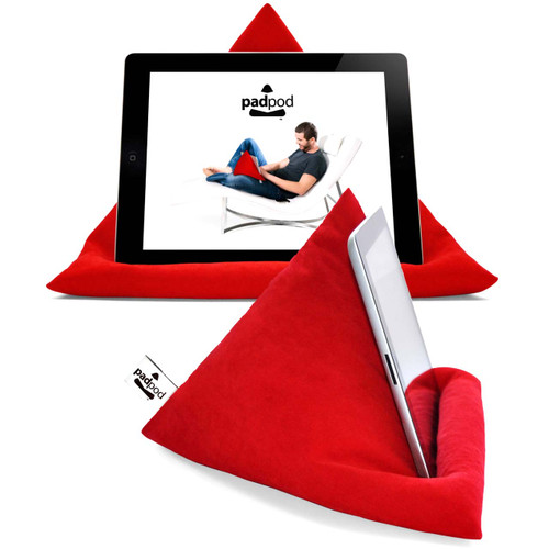 PADPOD iPad / tablet cushion red | The Design Gift Shop