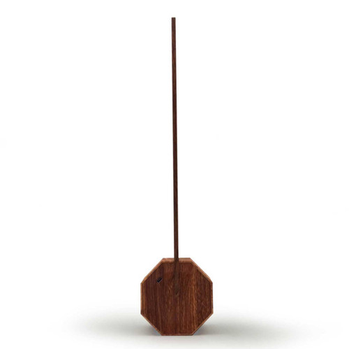 GINKGO Octagon One desk light Walnut | the design gift shop