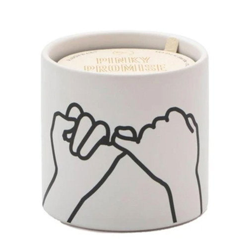 PADDYWAX Impressions Soy Candle PINKY PROMISE Wild Fig & Cedar | the design gift shop