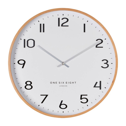 ONE SIX EIGHT LONDON silent wall clock OLIVIA white - Ø 41 x 4.5 cm | the design gift shop