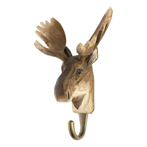 WILDLIFE GARDEN Wall Hook Moose | the design gift shop