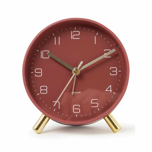 Karlsson alarm clock Lofty warm red | the design gift shop