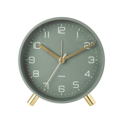 Karlsson alarm clock Lofty green | the design gift shop