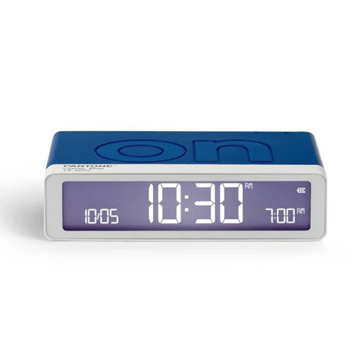 Lexon x Pantone Flip Classic alarm clock Red | Australia