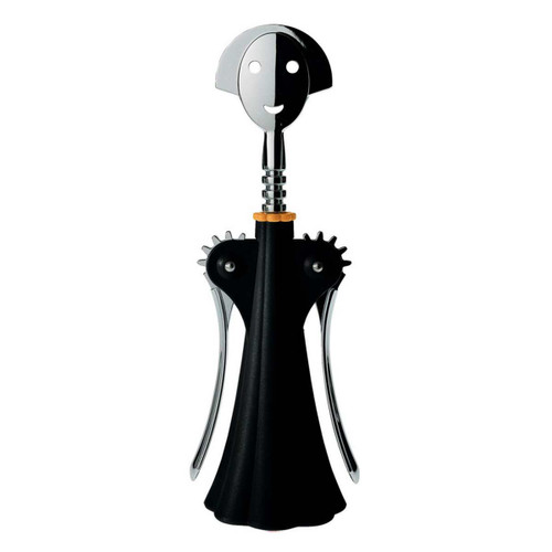 ALESSI ANNA G - black corkscrew | the design gift shop