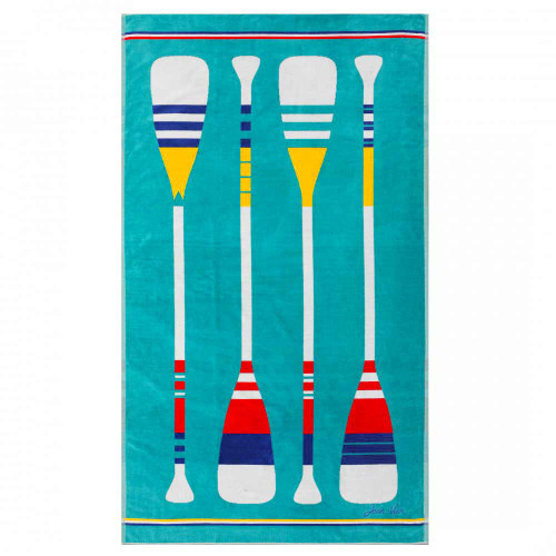 Luxe Beach Towel 'Paddle' by Jean-Vier | the design gift shop