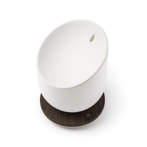 LEXON Miami Scent Aroma Diffuser Rose Gold/Wood | the design gift shop