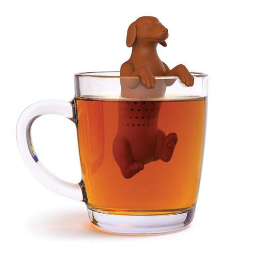 FRED Hot Dog Dachshund Tea Infuser | the design gift shop