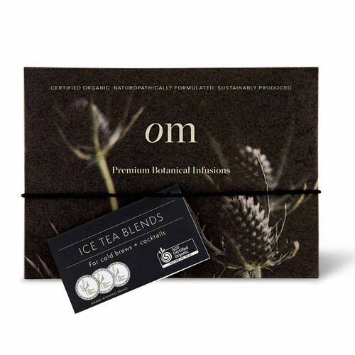 ORGANIC MERCHANT Ice Tea Blends Gift Set With Tea Infuser | the design gift shop