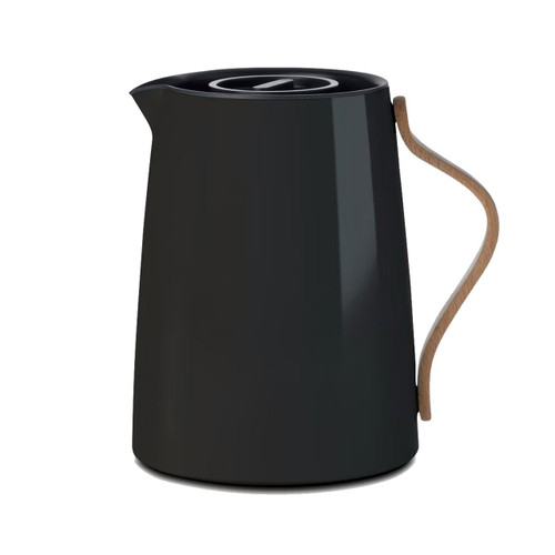 STELTON Emma Vacuum Tea Jug 1.0 L Black | the design gift shop
