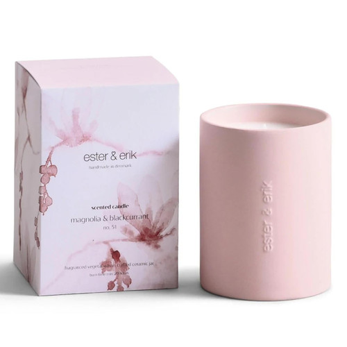 ESTER & ERIK Scented Candle no. 51 Magnolia & Blackcurrant  | the design gift shop