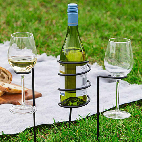 Picnic Wine Holder Set (3pcs) by Maverick | the design gift shop