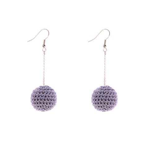 Mon Bijou - Drop Earrings - Cote d'Azur Grey | The Design Gift Shop