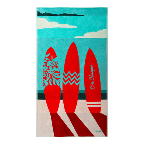 Luxe Beach Towel 'Cote Basque' by Jean-Vier | the design gift shop