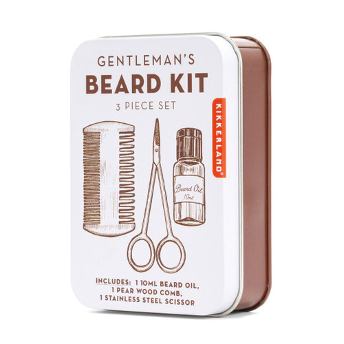 Kikkerland  Gentlemen's Beard Kit | The Design Gift Shop