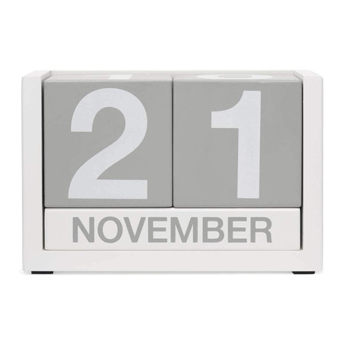 DESIGN IDEAS ThreeSixFive Perpetual Calender Grey | the design gift shop