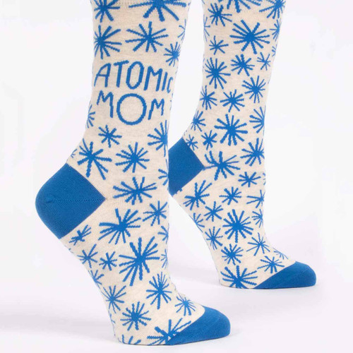 Blue Q Women's Socks 'Atomic Mom' | the design gift shop