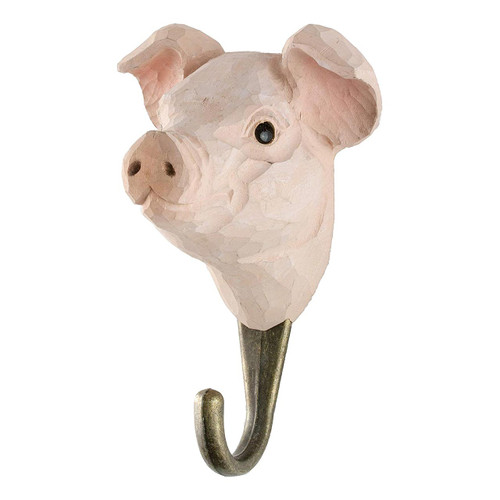 WILDLIFE GARDEN Wall Hook Pig | the design gift shop