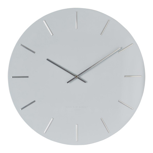 ONE SIX EIGHT LONDON silent wall clock LUCA light grey - Ø 40 x 3 cm | the design gift shop