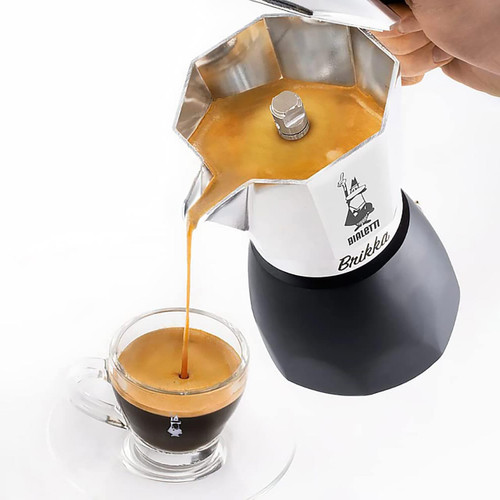 BIALETTI Brikka Elite 4 Cup Espresso Maker (model 2020) | the design gift shop