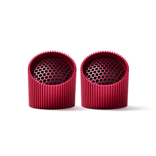 Red  Bluetooth speaker set Ray  | the design gift shop