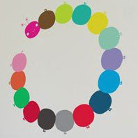 BLIK WALL DECALS, Artist CHRISTY FLORA, Motive CATERPILLAR