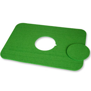 MILK & SUGAR Felt Placemat GREEN