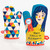 Front and rear view of the Blue Q oven mitt with the slogan "Most Likely to Microwave".