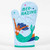 BlueQ Mer-mazing oven mitt – front view with mermaid graphic