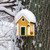 WILDLIFE GARDEN Bird Feeder & Nesting Box Yellow Cottage | the design gift shop