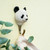 WILDLIFE GARDEN Wall Hook Panda Bear | the design gift shop