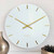 ONE SIX EIGHT LONDON Silent Wall Clock LUCA White 40cm