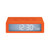 LEXON Flip+ LCD alarm clock LR150O1 orange | The Design Gift Shop