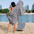 ANNABEL TRENDS Sand-Free Beach Towel Hypnotic Swirl (beach chair not included) | the design gift shop
