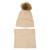  Snood & Beanie set colour Oatmeal by Annabel Trends | the design gift shop