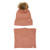  Snood & Beanie set colour Dusty Pink by Annabel Trends | the design gift shop