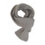 Grey Slip Through Knit Scarf by Annabel Trends | the design gift shop