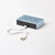 LEXON Flip Premium alarm clock Light Blue (back) | the design gift shop