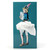 Tissue-Up Girl Tissue Holder Marie Antoinette - Teal | the design gift shop