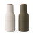 Audo Norm salt & pepper bottle grinder set in hunting green/beige with walnut | the design gift shop