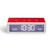 LEXON x  Pantone Flip Classic Red LCD alarm clock | the design gift shop