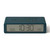 Front view of the Lexon Flip Classic Alarm Clock in Deep Blue showing the 'OFF' digital display.