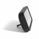 Lexon Script LR133N Black Alarm Clock | The Design Gift Shop
