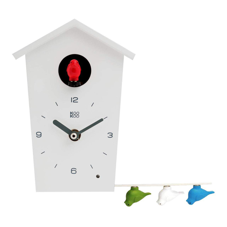 Modern cuckoo clock KooKoo BirdHouse the design gift shop