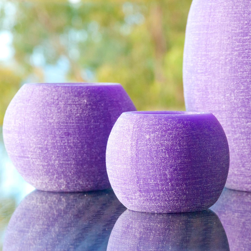Candle Caves Lavender (set of three) | The Design Gift Shop
