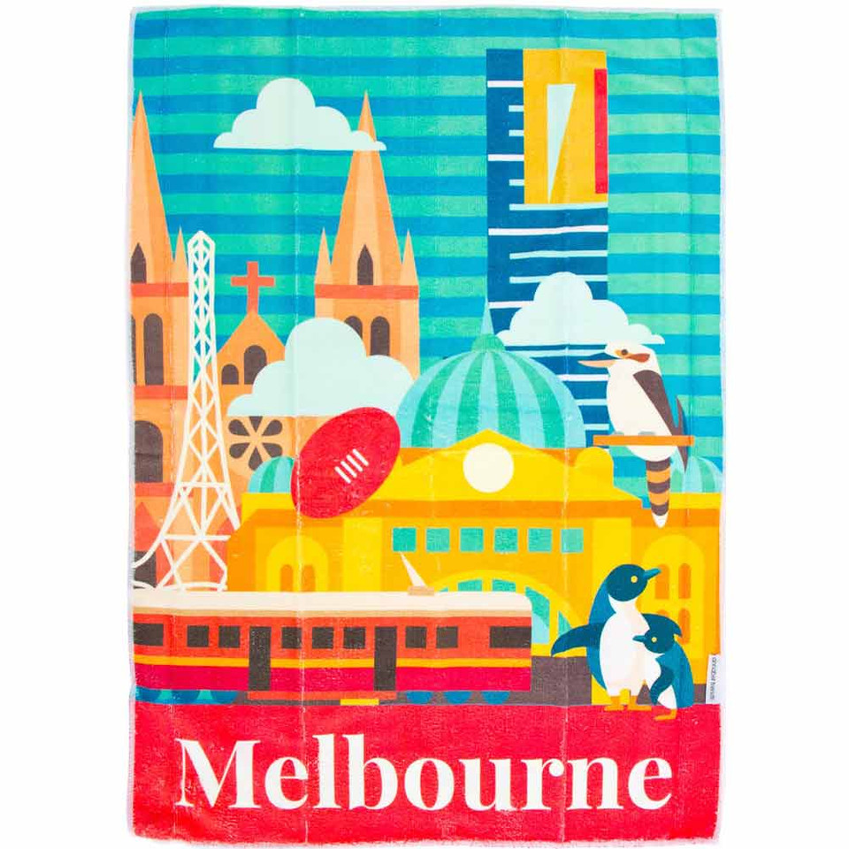 Annabel Trends Tea Towel Melbourne | the design gift shop
