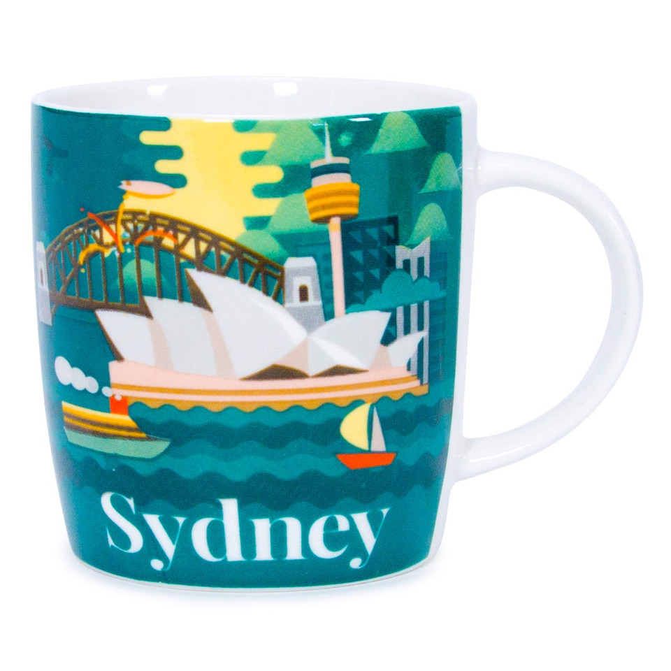 Australia Coffee Mug Sydney | The Design Gift Shop