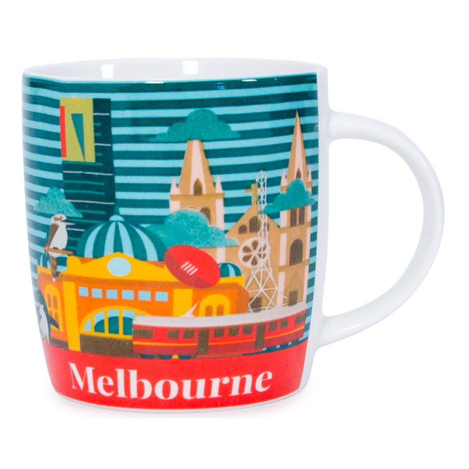Australia Coffee Mug Melbourne | The Design Gift Shop